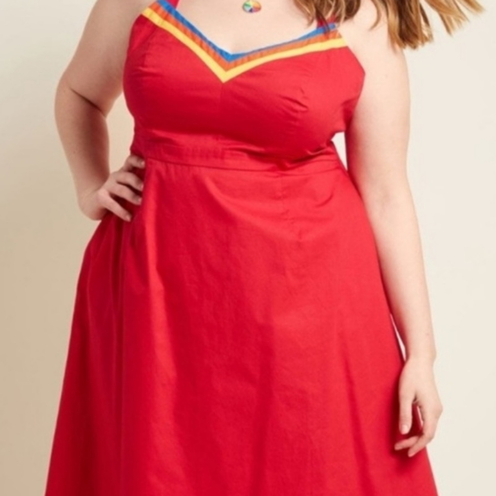 (NWOT) Modcloth - confirmed A-line dress [IT HAS POCKETS]